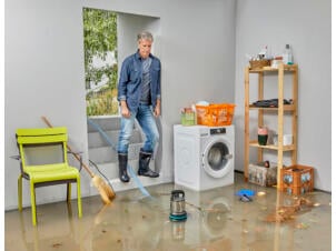 Gardena 16000 pompe vide-cave 450W eau chargée