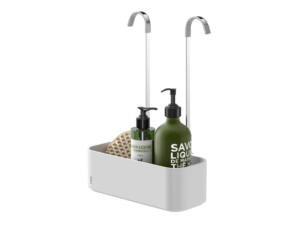 Tiger 2-Store panier de douche suspendu 25cm blanc