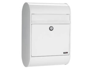 Allux 5000 HK brievenbus eurolock gegalvaniseerd staal wit