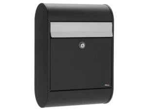 Allux 5000 brievenbus eurolock gegalvaniseerd staal zwart