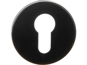 Linea Bertomani 5310y rosace 50mm inox noir 2 pièces