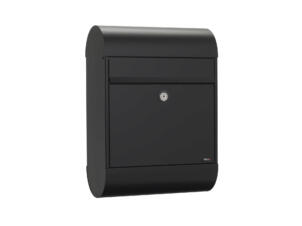 Allux 6000 SK brievenbus eurolock gegalvaniseerd staal zwart
