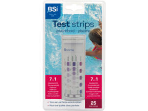 BSI 7 in 1 test strips vijver/zwembad 25 stuks