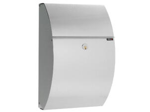 Allux 7000 boîte aux lettres acier galvanisé gris