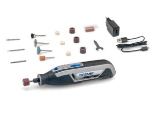 Dremel 7760-15 multitool sans fil 3,6V Li-Ion + chargeur + 15 accessoires