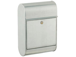 Allux 8900 boîte aux lettres acier galvanisé gris