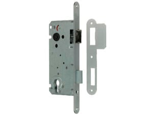Yale A2653-55 serrure à entailler G/D coins arrondis