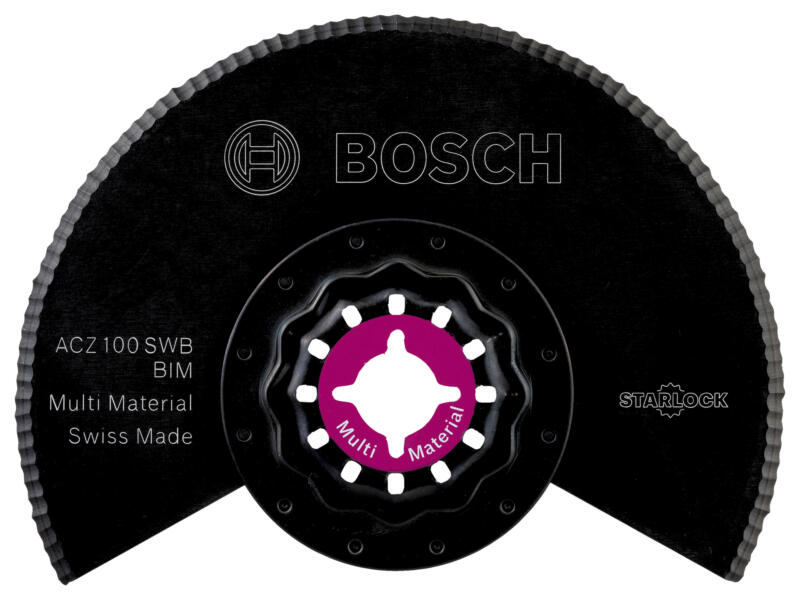 Bosch ACZ 100 SWB lame segmentée BIM 100mm