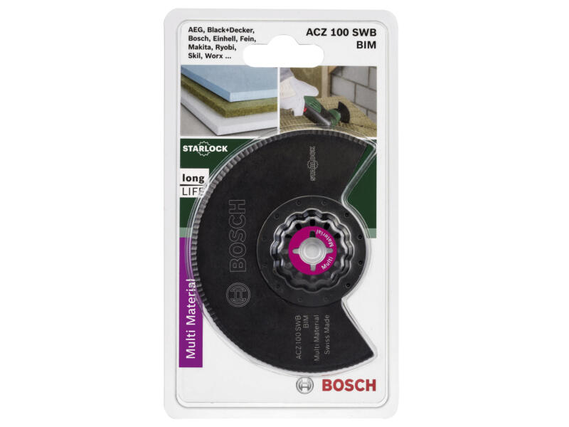Bosch ACZ 100 SWB lame segmentée BIM 100mm