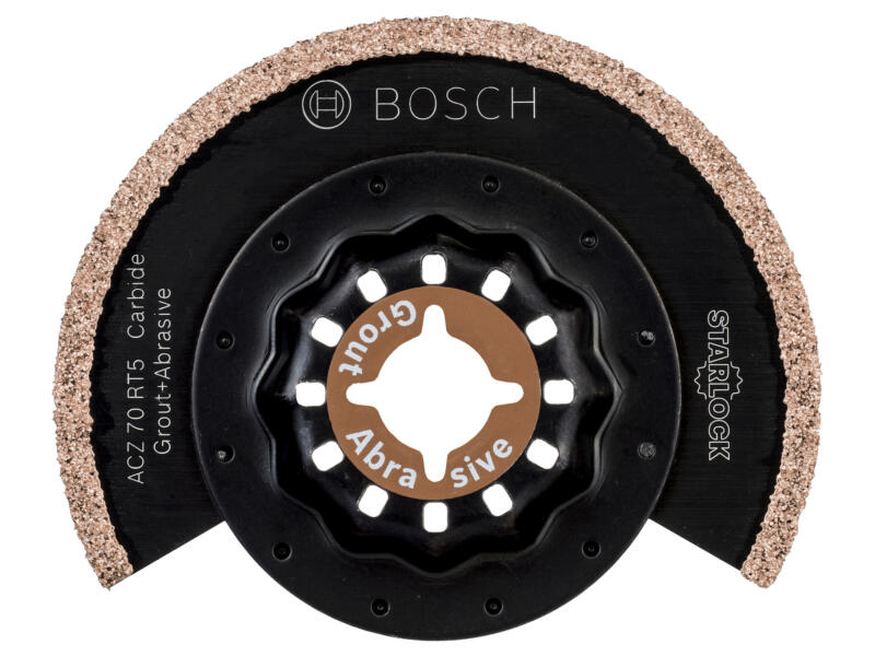 Bosch ACZ 70 RT5 lame segmentée carbure-RIFF 70mm béton/matière synthétique