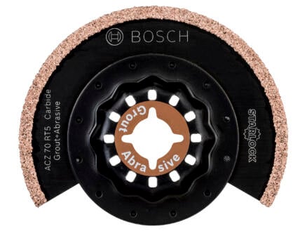 Bosch ACZ 70 RT5 lame segmentée carbure-RIFF 70mm béton/matière synthétique