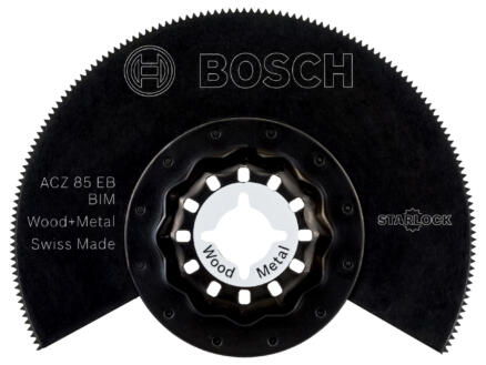 Bosch ACZ 85 EB lame segmentée BIM 85mm bois/métal 1