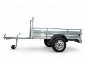Aanhangwagen 200x100 cm aluminium 1-assig