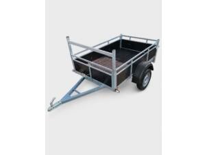 Aanhangwagen 200x125 cm enkele as