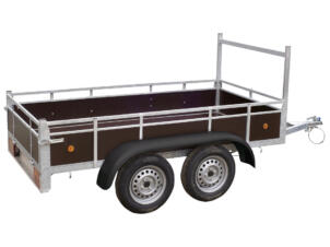Aanhangwagen 257x132 cm dubbele as