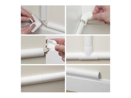 D-Line Accessoires goulottes multipack 30x15 mm blanc