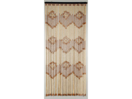 Confortex Acropole deurgordijn hout 90x200 cm 1