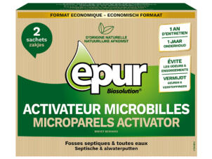 Epur Activateur microbilles 1 an 2x200 g