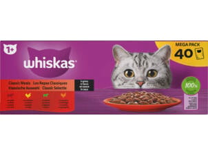 Whiskas Adult nourriture chat classic selection 40x85 g