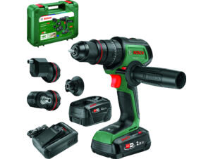 Bosch AdvancedImpact 18V-80 QuickSnap perceuse-visseuse à percussion sans fil 18V Li-Ion + 1 batterie 2Ah + 1 batterie 4Ah