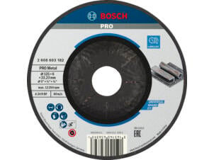 Bosch Professional Afbraamschijf metaal 125x6x22,23 mm
