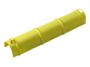 Profile Afdekpan kabel geel 5 stuks