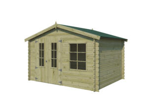 Gardenas Alaska abri de jardin en bois 325x265x220 cm chalet imprégné