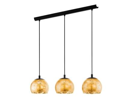 Eglo Albaraccin hanglamp E27 max. 3x40 W goud/zwart