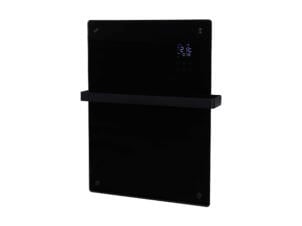 Eurom Alutherm Sani 800 wifi badkamer convectorkachel 800W met handdoekhouder zwart