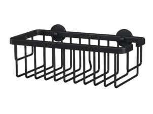 Tesa Aluxx panier de douche 25cm noir