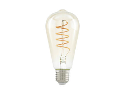 Eglo Amber Spiral ampoule LED Edison filament E27 4W 1