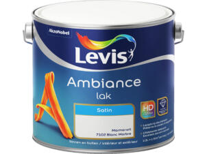Levis Ambiance lak zijdeglans 2,5l marmerwit