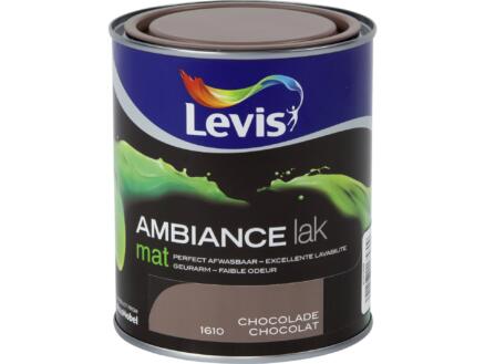 Levis Ambiance laque mat 0,75l chocolat 1