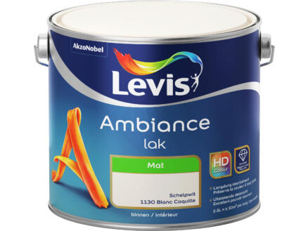 Levis Ambiance laque mat 2,5l blanc coquille 1
