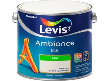 Levis Ambiance laque mat 2,5l coquille d'oeuf 1