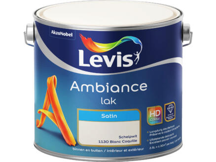 Levis Ambiance laque satin 2,5l blanc coquille 1