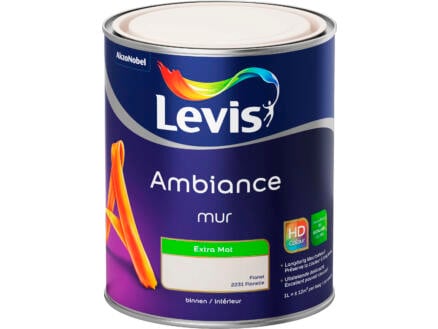 Levis Ambiance muurverf extra mat 1l flanel 1