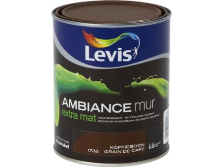 Levis Ambiance muurverf extra mat 1l koffieboon 1