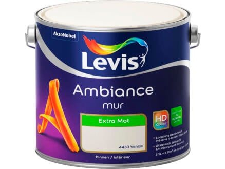 Levis Ambiance muurverf extra mat 2,5l vanille 1