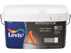 Levis Ambiance peinture murale effet béton 5l béton industriel