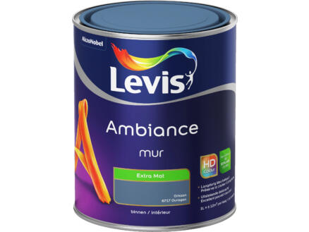 Levis Ambiance peinture murale extra mat 1l ouragan 1