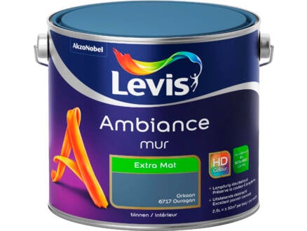 Levis Ambiance peinture murale extra mat 2,5l ouragan 1