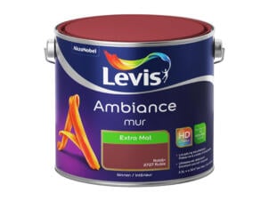 Levis Ambiance peinture murale extra mat 2,5l rubis