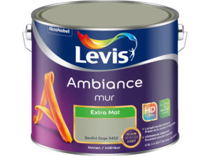 Levis Ambiance peinture murale extra mat 2,5l soulful sage