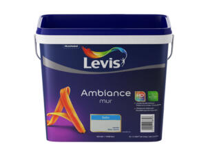 Levis Ambiance peinture murale satin 5l jasmin