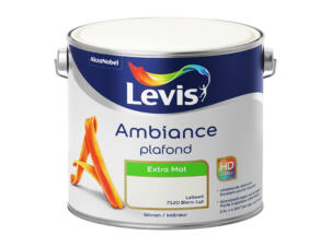 Levis Ambiance peinture plafond mat 2,5l blanc lys