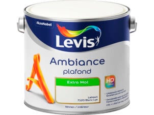 Levis Ambiance peinture plafond mat 2,5l blanc lys