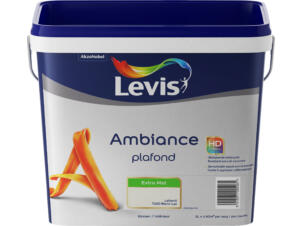 Levis Ambiance peinture plafond mat 5l blanc lys