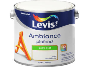 Levis Ambiance plafondverf mat 2,5l leliewit