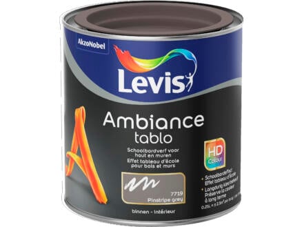 Levis Ambiance schoolbordverf 0,25l pinstripe grey 1